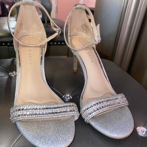 Women’s Silver High heels
